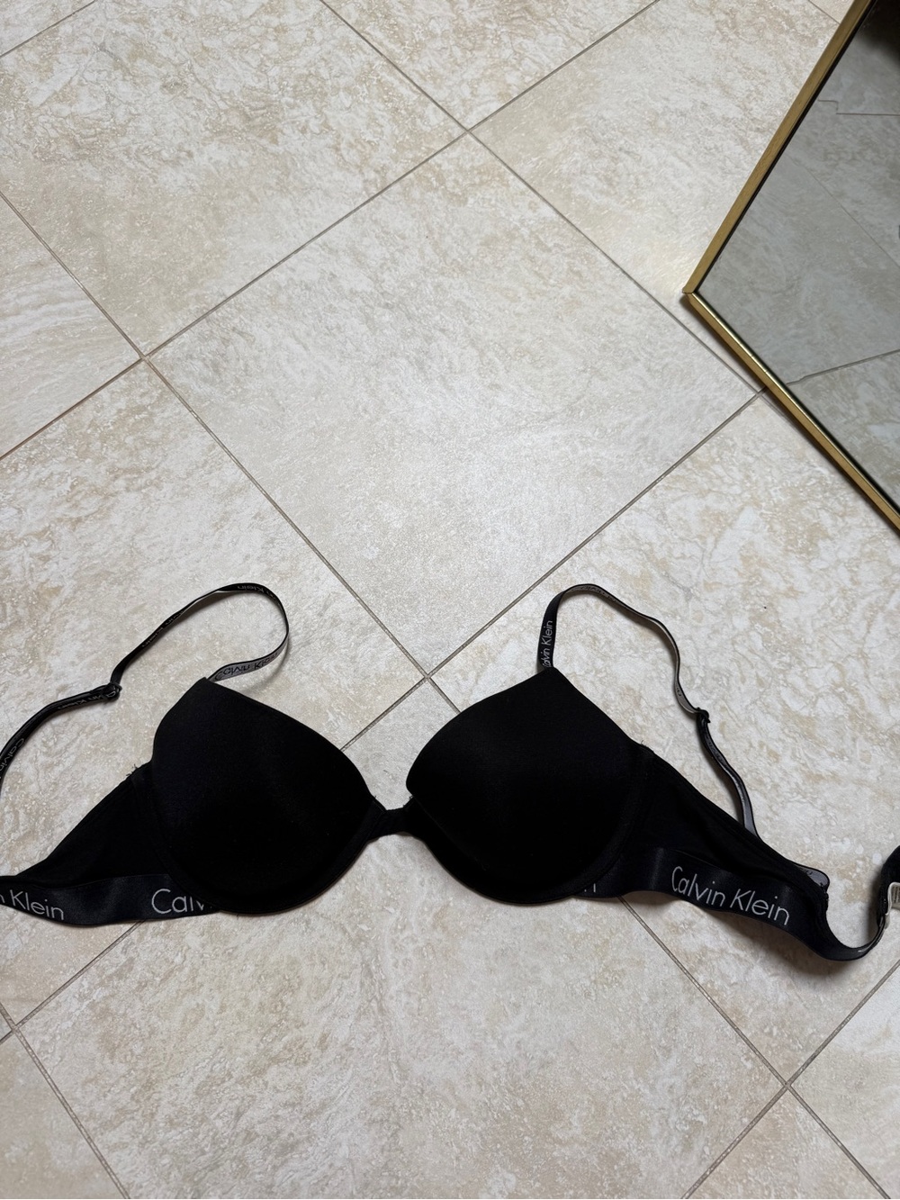 Calvin Klein black bra